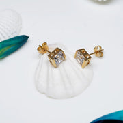 Earrings Silver & 18K Gold Plated